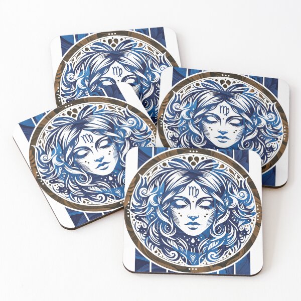 Item preview, Zodiac Virgo Emblem designed and sold by Osmose-Studio ⭐⭐⭐⭐⭐.
