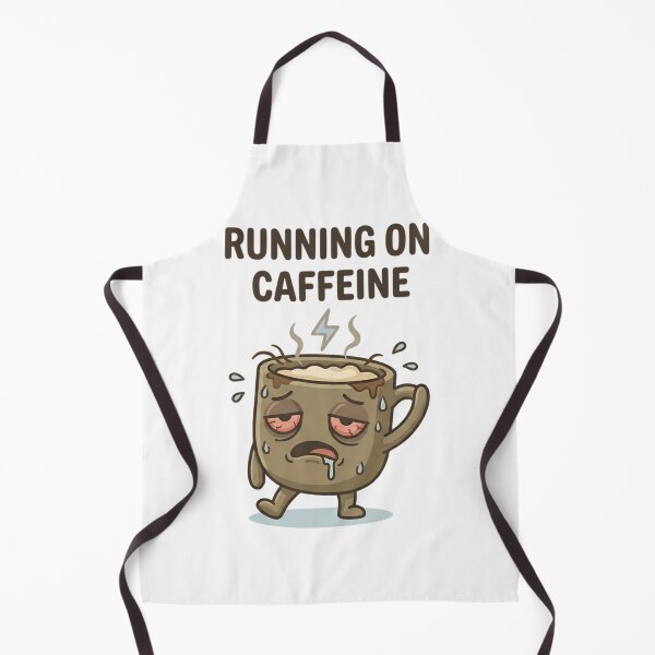 Item preview, Funny Coffee Running On Caffeine T-Shirt – Tired Meme Humor designed and sold by DIRTYSKETCHH.