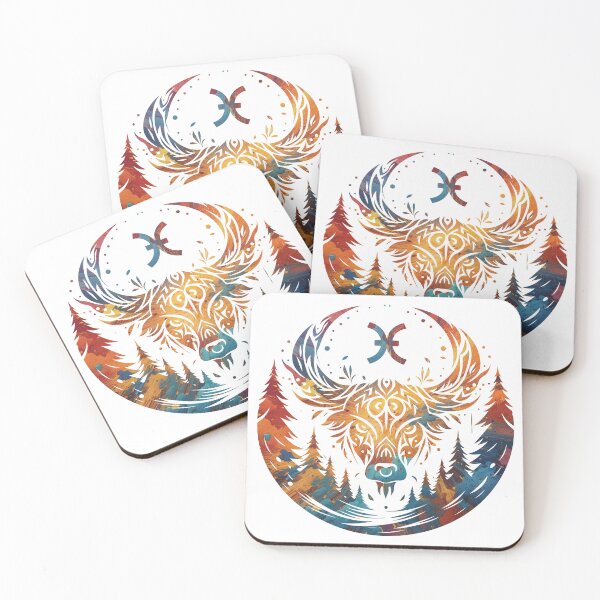 Item preview, Zodiac Taurus Inka designed and sold by Osmose-Studio ⭐⭐⭐⭐⭐.