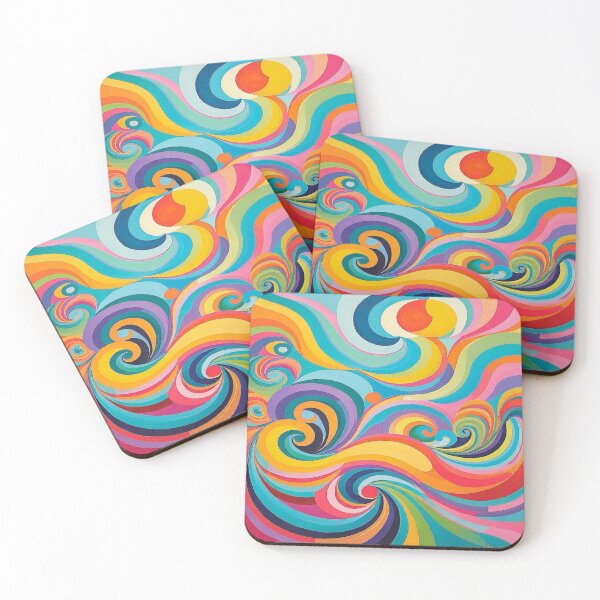 Item preview, Rainbow Swirls designed and sold by ViaARTfactory.
