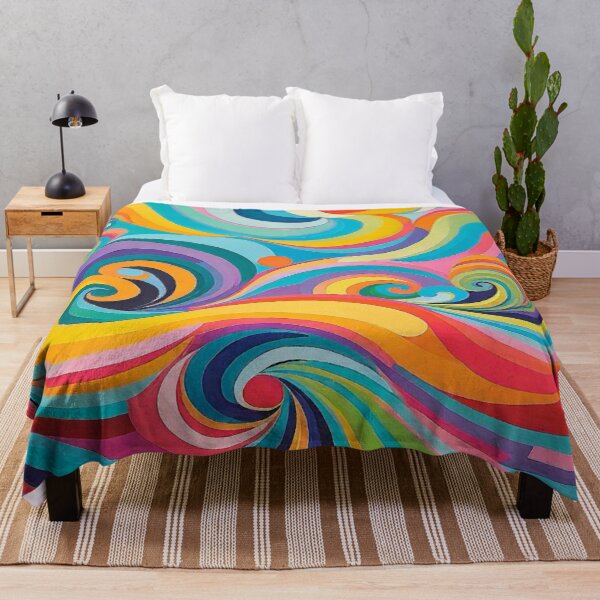 Item preview, Rainbow Swirls designed and sold by ViaARTfactory.