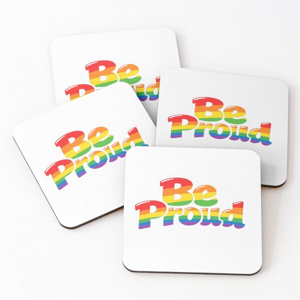 Item preview, Be Proud Rainbow – LGBTQ+ Pride Equality Sticker | Pride Month Gift | Gay Pride Aesthetic for T-Shirt, Sticker, Phone case, mug, bag, hoodies designed and sold by ArtByTripti.
