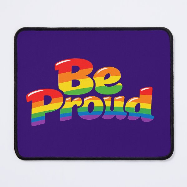 Item preview, Be Proud Rainbow – LGBTQ+ Pride Equality Sticker | Pride Month Gift | Gay Pride Aesthetic for T-Shirt, Sticker, Phone case, mug, bag, hoodies designed and sold by ArtByTripti.