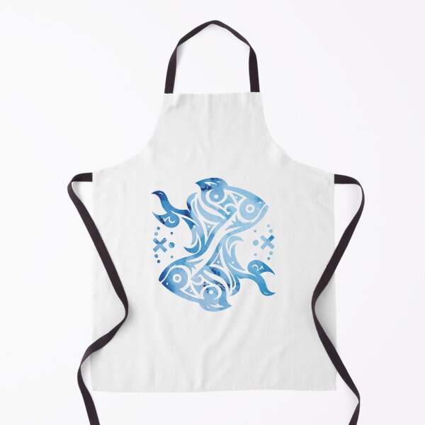 Item preview, Zodiac Pisces Blue designed and sold by Osmose-Studio ⭐⭐⭐⭐⭐.