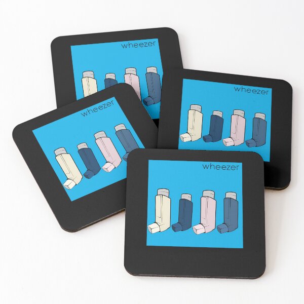 Item preview, Wheezer Blue Album (Weezer But They'Re Asthma Puffers) designed and sold by 11Motasem11.