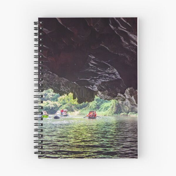 Item preview, Tam Coc River Rowboats - Ngo Dong River, Ninh Binh | Iconic Vietnam Landscape Art designed and sold by Ross.A.Campbell.