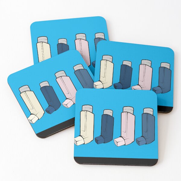 Item preview, Wheezer Blue Album (Weezer But They'Re Asthma Puffers) designed and sold by spoit7.