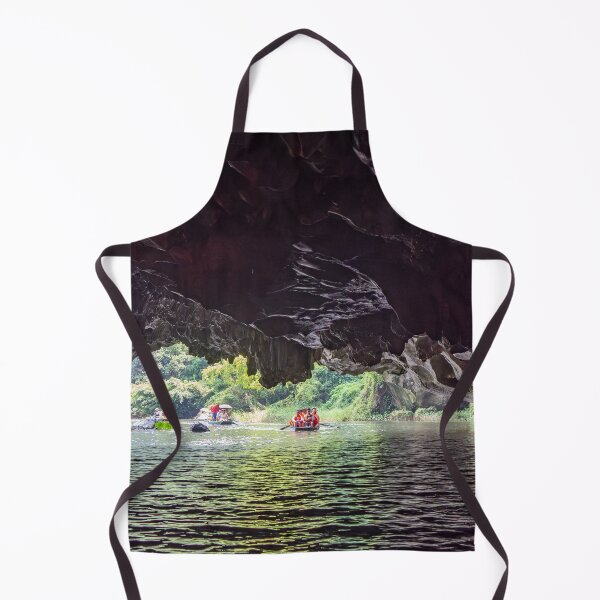 Item preview, Tam Coc River Rowboats - Ngo Dong River, Ninh Binh | Iconic Vietnam Landscape Art designed and sold by Ross.A.Campbell.
