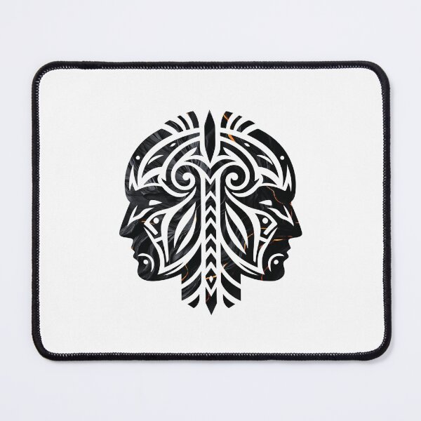 Item preview, Zodiac Gemini Tribal designed and sold by Osmose-Studio ⭐⭐⭐⭐⭐.
