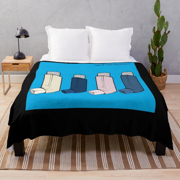 Item preview, Wheezer Blue Album (Weezer But They'Re Asthma Puffers) designed and sold by spoit7.