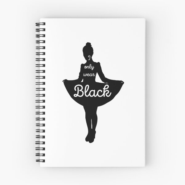 Item preview, I Only Wear Black designed and sold by Kerai Storeyo.