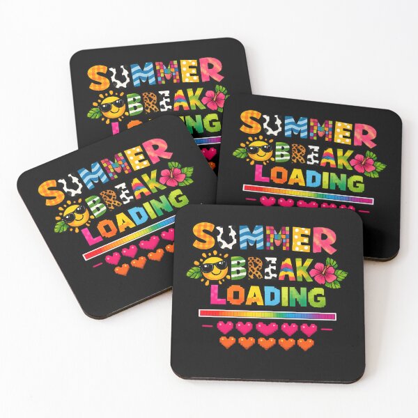 Item preview, Summer Break Loading Funny Teacher Vacation, Colorful Last Day of School Summer Teacher  designed and sold by Zizo-DR44.