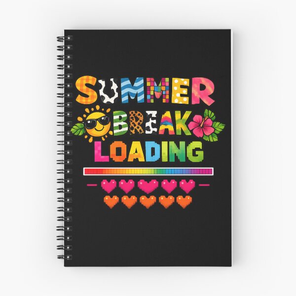 Item preview, Summer Break Loading Funny Teacher Vacation, Colorful Last Day of School Summer Teacher  designed and sold by Zizo-DR44.