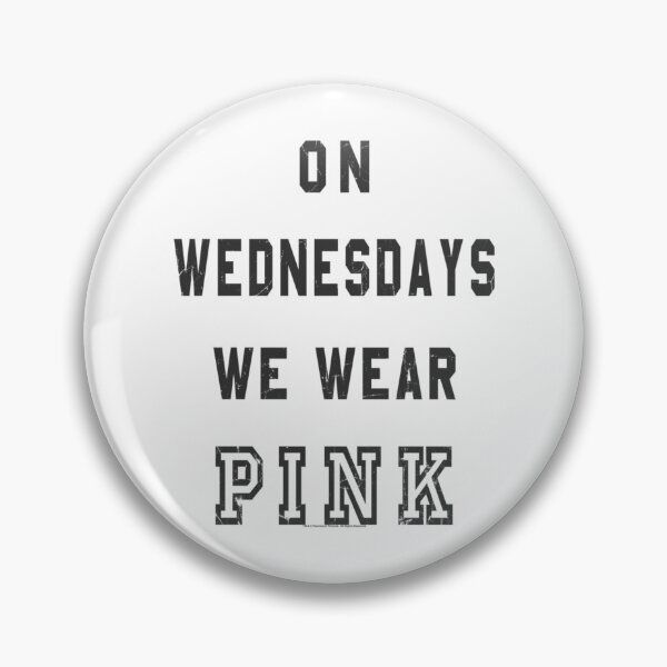 Item preview, Mean Girls On Wednesdays We Wear Pink Scratch Text designed and sold by Kerai Storeyo.