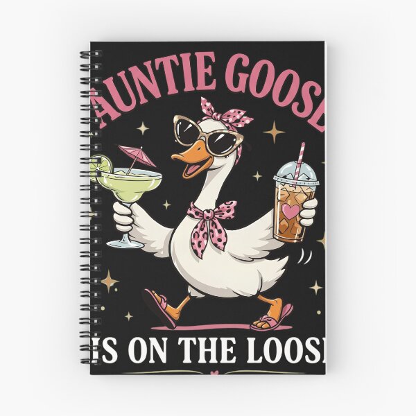 Item preview, Auntie Goose Is On The Loose Funny Summer Vacation designed and sold by haitrieuic96.