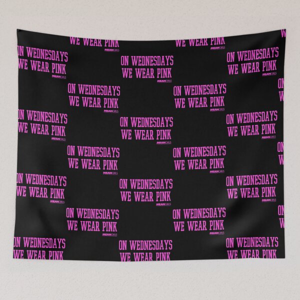 Item preview, Mean Girls We Wear Pink On Wednesdays Movie Quote designed and sold by Kerai Storeyo.
