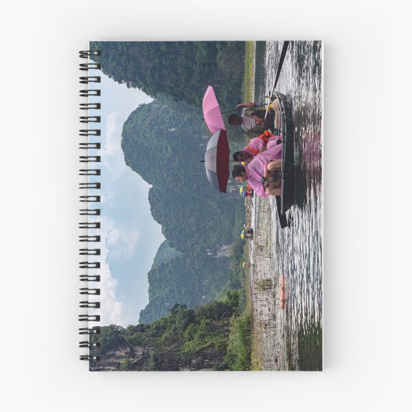Item preview, Tam Coc River Rowboats - Ngo Dong River, Ninh Binh | Iconic Vietnam Landscape Art designed and sold by Ross.A.Campbell.