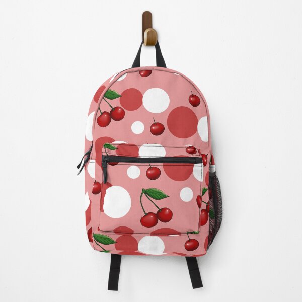 Item preview, Cherries pattern red, white and green  designed and sold by RavenAMarie .