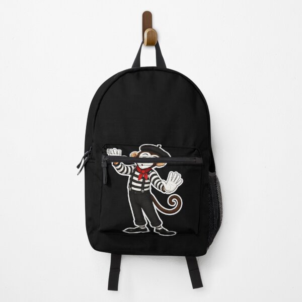 Item preview, French Mime Monkey Sticker designed and sold by NONYK.