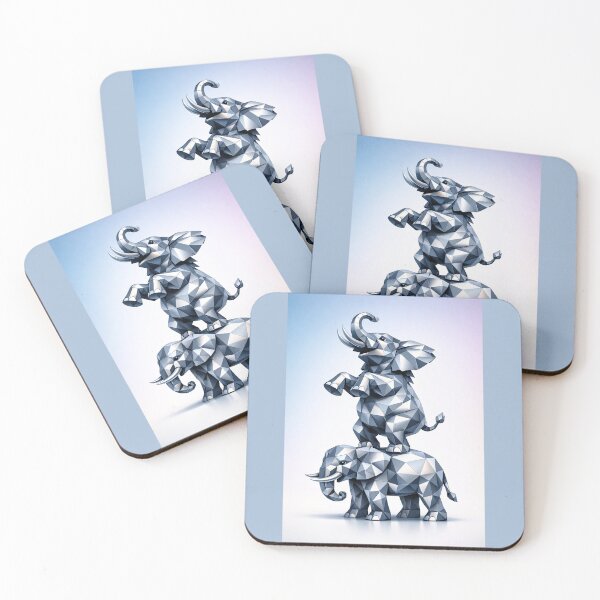 Item preview, Elephants Showing Off designed and sold by CarolM.