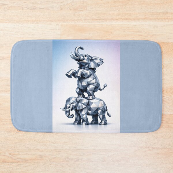 Item preview, Elephants Showing Off designed and sold by CarolM.