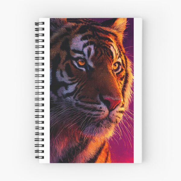 Item preview, phone case tiger face at sunset designed and sold by astriebatik.