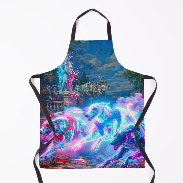 Item preview, Neon Glitch Greyhounds: Classical Data Corruption designed and sold by A E S T H E T A T A G.