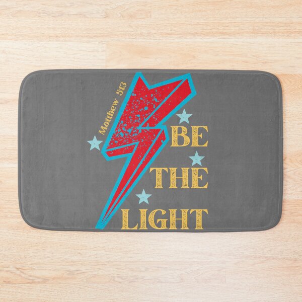 Item preview, Vintage Lightning Bolt Be the Light Matthew 513 Christian  designed and sold by Forevermore.