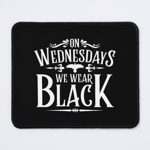 Item preview, On Wednesday We Wear Black designed and sold by Kerai Storeyo.