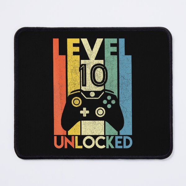 Item preview, Level 10 Unlocked Retro Gamer Birthday designed and sold by FGTV2021.