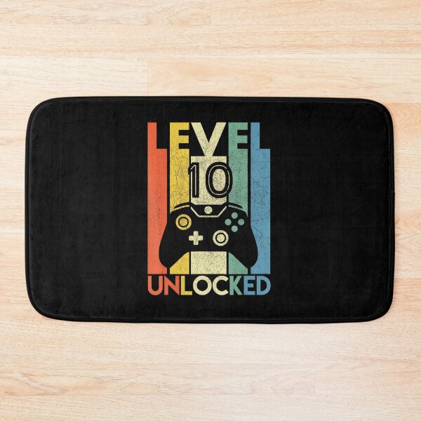 Item preview, Level 10 Unlocked Retro Gamer Birthday  designed and sold by FGTV2021.