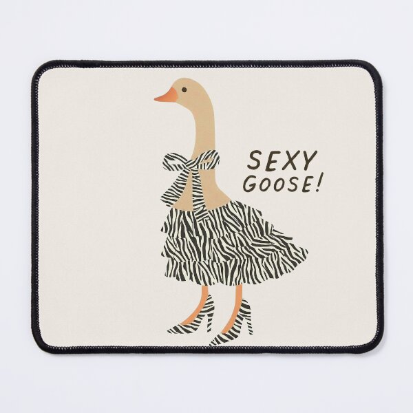 Item preview, Sexy Goose Funny Goose Art | Fashion Goose Illustration | Silly Goose Meme | Cute Goose Design | Funny Animal Art designed and sold by The Salted Lime Cape Cod .