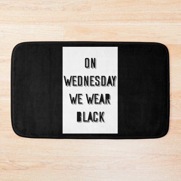 Item preview, On Wednesday We Wear Black designed and sold by Kerai Storeyo.