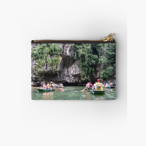 Item preview, Tam Coc River Rowboats - Ngo Dong River, Ninh Binh | Iconic Vietnam Landscape Art designed and sold by Ross.A.Campbell.