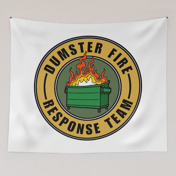 Item preview, dumpster-fire-response-team designed and sold by Dondonmart.
