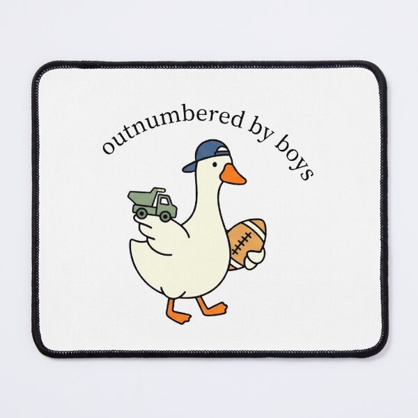 Item preview, Outnumbered By Boys, Goose Dad designed and sold by MutzelArts.