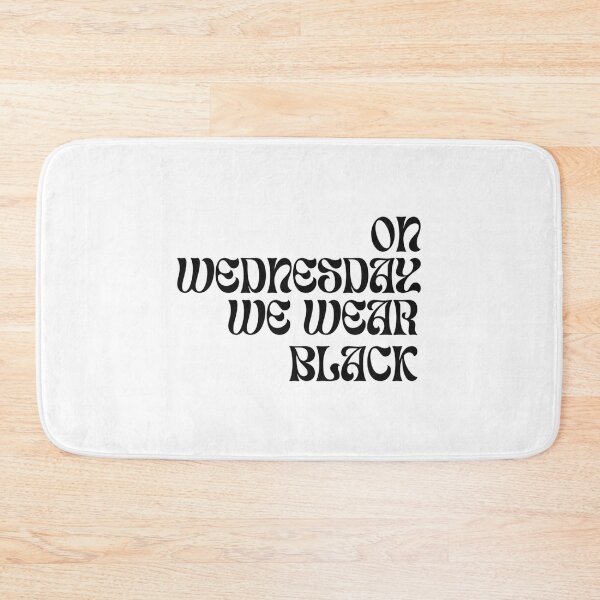 Item preview, On Wednesday We Wear Black designed and sold by Kerai Storeyo.
