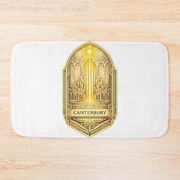 Item preview, deco style canterbury badge designed and sold by astriebatik.
