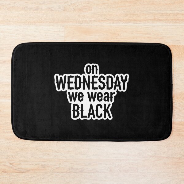 Item preview, On Wednesday We Wear Black designed and sold by Kerai Storeyo.