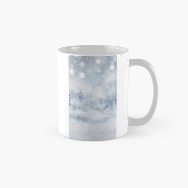 Item preview, Mystical winter wonderland with falling snow designed and sold by higgins5.