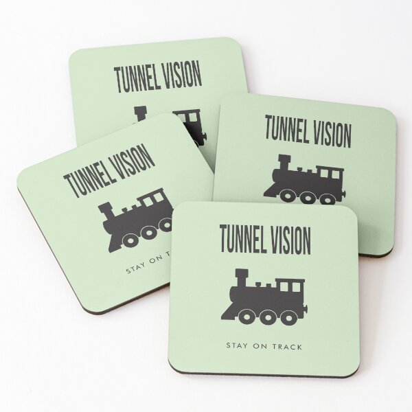 Item preview, Tunnel Vision Stay On Track Motivational designed and sold by AVNGR-Design.