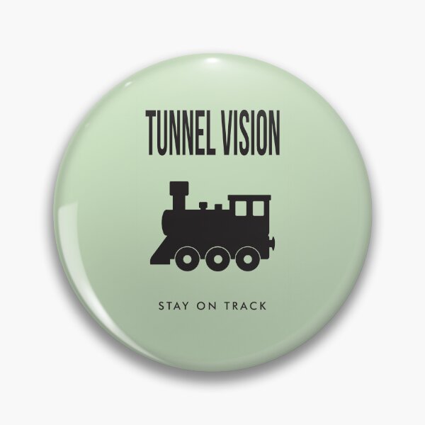Item preview, Tunnel Vision Stay On Track Motivational designed and sold by AVNGR-Design.