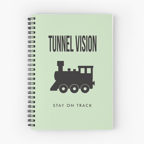 Item preview, Tunnel Vision Stay On Track Motivational designed and sold by AVNGR-Design.