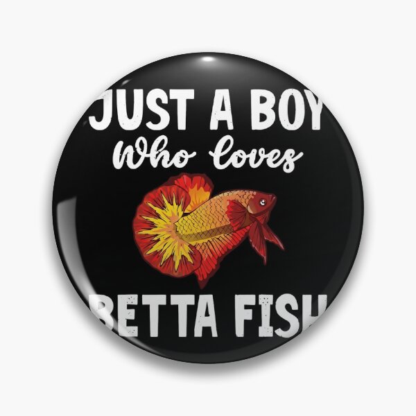 Item preview, Just A Boy Who Loves Betta Fish Vintage Siamese Fighting Fish designed and sold by haitrieuic96.