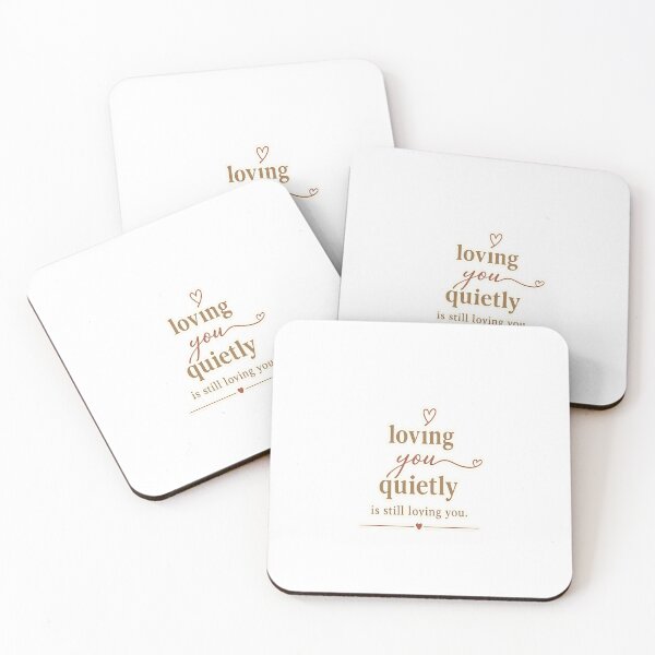 Item preview, Loving You Quietly designed and sold by Lovestickerco.