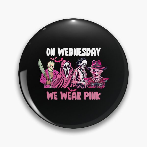 Item preview, On Wednesday We Wear Pink Funny Halloween Character designed and sold by Kerai Storeyo.