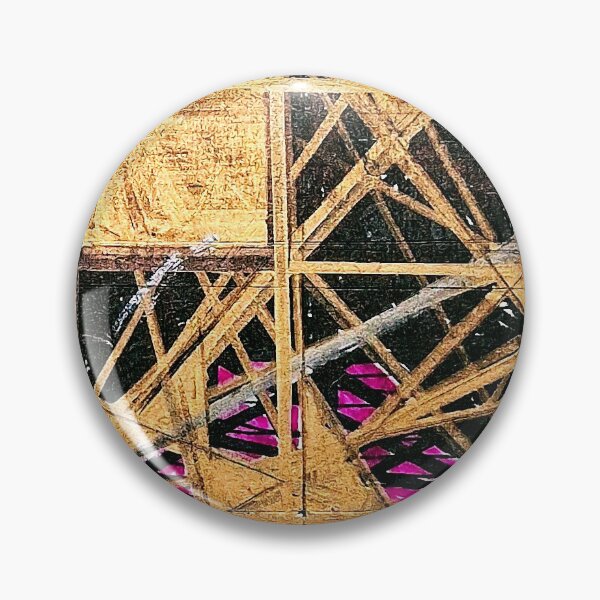 Item preview, Gold and purple tangle designed and sold by C. Ames Studio.