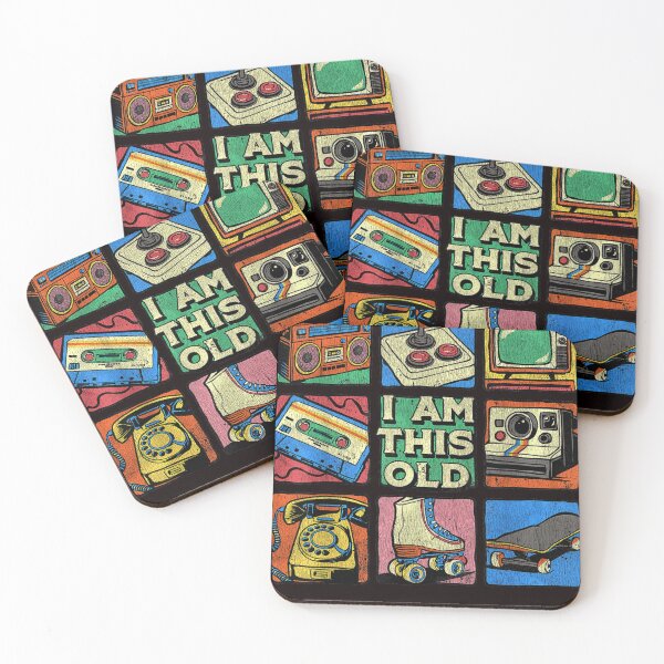 Item preview, Vintage Nostalgia 80s 90s Cassette Tape Retro I Am This Old designed and sold by valery-kenz.