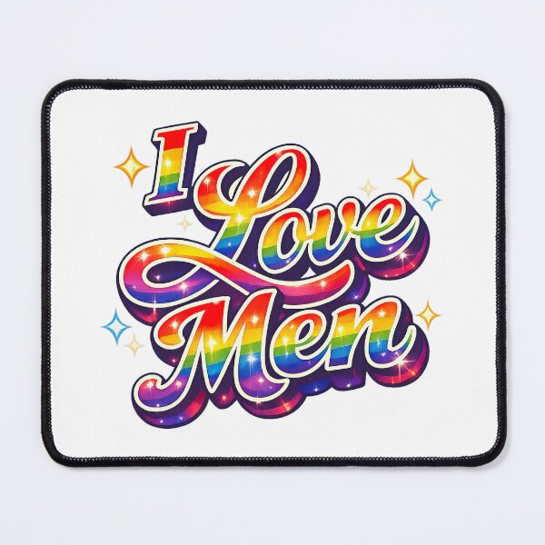 Item preview, I Love Men, MILM designed and sold by graphic-genie.