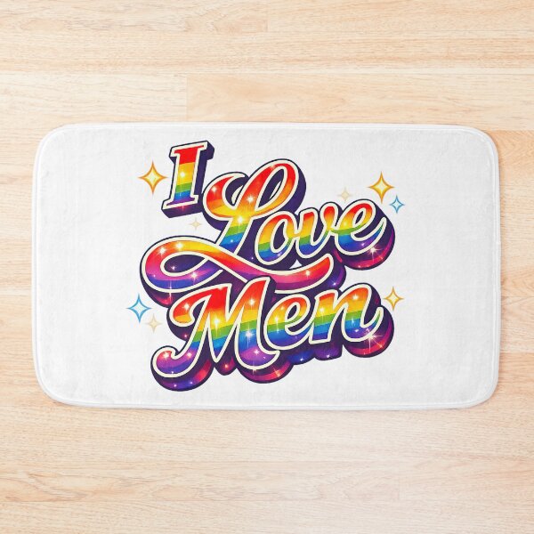 Item preview, I Love Men, MILM designed and sold by graphic-genie.